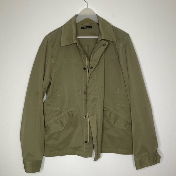 Theory Donaldson Sturdy Utility Field Jacket Size Small - Picture 3 of 16